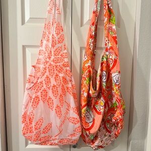 Two Free People Shoulder Tote Bags- Lightweight Everyday Carry